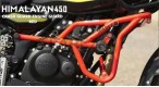 Fit For Royal Enfield New Himalayan 450 Crash Engine Guard Red - SPAREZO